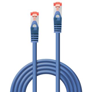 0.3m Cat.6 S/FTP Netzwerkkabel, blau (Lindy 47350)