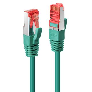 1m Cat.6 S/FTP Netzwerkkabel, grün (Lindy 47747)