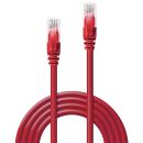 3m Cat.6 U/UTP  Netzwerkkabel, rot