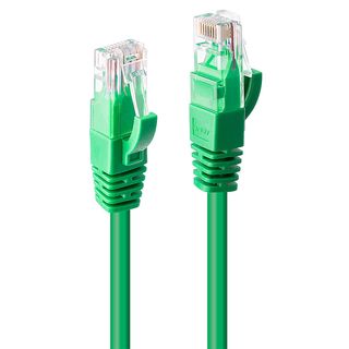 0.3m Cat.6 U/UTP Netzwerkkabel, grün (Lindy 48045)