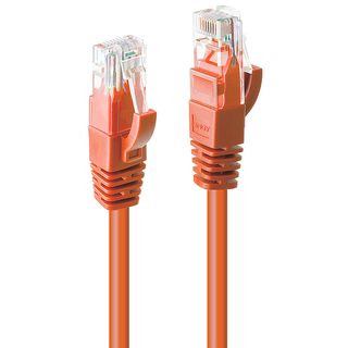 3m Cat.6 U/UTP Netzwerkkabel, orange (Lindy 48109)