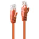 15m Cat.6 U/UTP  Netzwerkkabel, orange