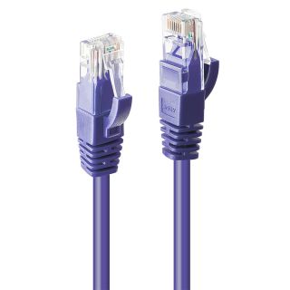 0.3m Cat.6 U/UTP  Netzwerkkabel, violett