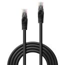1m Cat.6 U/UTP  Netzwerkkabel, schwarz