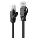 2m Cat.6 U/UTP  Netzwerkkabel, schwarz
