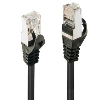 10m Cat.5e F/UTP Netzwerkkabel, schwarz