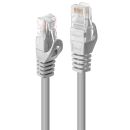 1m Cat.5e U/UTP Netzwerkkabel, grau