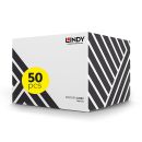 5m Cat.5e U/UTP Netzwerkkabel, grau, 50 Stück