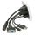 Wandanschlussplatte VGA/HDMI/USB/3.5mm Stereo