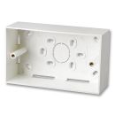 Aufputzrahmen 146x86mm für Doppel-Wanddosen (UK),...
