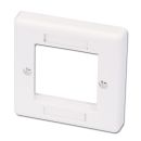 Wanddose 86x86mm UK für 2 Snap-In-Module und...