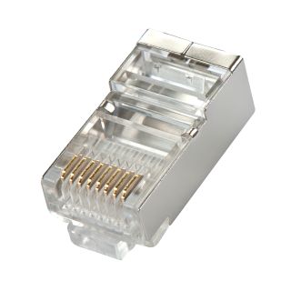 RJ45 Stecker STP Cat.5e, 10er Packung (Lindy 62406)