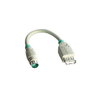 USB-PS/2 - Maus- oder Tastaturadapterkabel, ca. 15cm