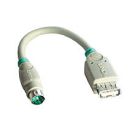 USB-PS/2 - Maus- oder Tastaturadapterkabel, ca. 15cm