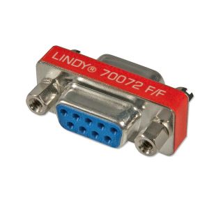 Mini-Adapter 9 pol. Sub-D-Kupplung an 9 pol. Sub-D-Kupplung