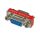 Mini-Adapter 9 pol. Sub-D-Kupplung an 9 pol. Sub-D-Kupplung