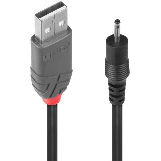 Adapterkabel USB A 2,5/0,7mm DC-Hohlstecker (Lindy 70265)