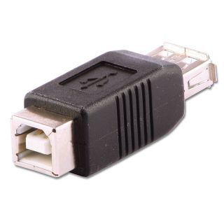 USB-Adapter Typ A/B Kupplung/Kupplung (Lindy 71228)