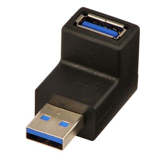 USB 3.0 Adapter Typ A 90° nach unten (Lindy 71260)