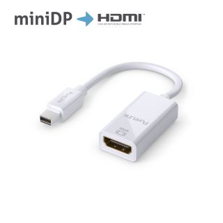 Premium 4K High Speed mini DisplayPort / HDMI Adapter – weiß