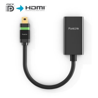 Zertifizierter Aktiver 4K mini DisplayPort / HDMI Portsaver Adapter