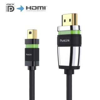 Zertifiziertes Aktives 4K mini DisplayPort / HDMI Kabel – 1,50m