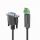 Konfigurierbares RS232 Kabel mit DIP-Switch