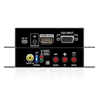 2K VGA zu HDMI Konverter mit Scaler