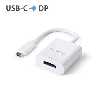 Premium Aktiver 4K USB-C / DisplayPort Portsaver Adapter ? wei