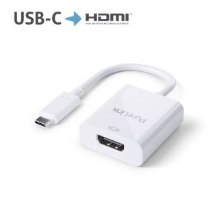 Premium Aktiver 4K USB-C / HDMI Portsaver Adapter ? wei