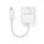 Premium Active 2K USB-C / VGA Portsaver Adapter, weiß