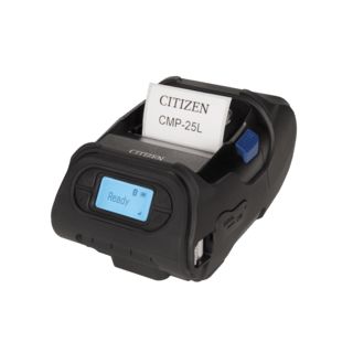 Citizen CMP-25L, USB, RS232, BT, 8 Punkte/mm (203dpi), Display, ZPL, CPCL