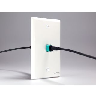 4K Glasfaser Keystone Wandanschlussfeld