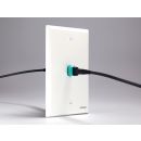 4K Glasfaser Keystone Wandanschlussfeld