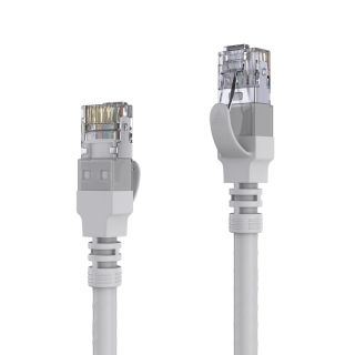 Premium Cat.6a Patchkabel, RJ45, S/FTP, LSZH ? 5,00m, grau