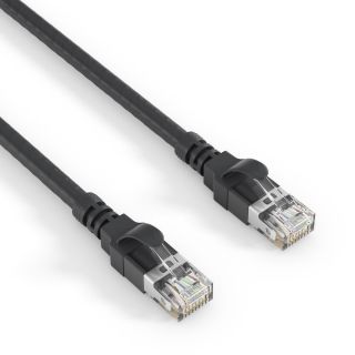 Premium Cat.6a Patchkabel, RJ45, S/FTP, LSZH ? 10,00m, schwarz