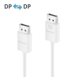 Premium 4K DisplayPort Kabel - 2.00m, weiß