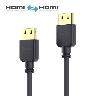 SuperThin 4K Premium High Speed HDMI Kabel – 1,00m, schwarz