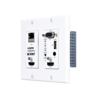 UHD HDMI/VGA over HDBaseT Wallplate Transmitter(PD) - Cypress CH-2537TXWPUD