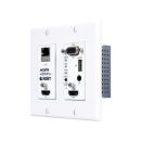 UHD HDMI/VGA over HDBaseT Wallplate Transmitter(PD) -...