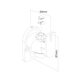 PureMounts Lautsprecher Halterung