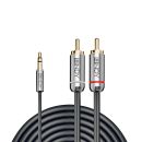 1m 3.5mm an Phono Audiokabel, Cromo Line