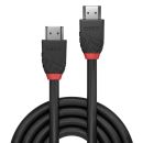 2m High Speed HDMI Kabel, Black Line