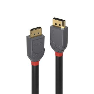 2m DisplayPort 1.4 Kabel, Anthra Line (Lindy 36482)