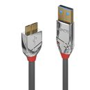 0,5m USB 3.0 Typ A an Micro-B Kabel, Cromo Line (Lindy...