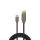 0.5m USB 2.0  Typ A an C Kabel, Anthra Line