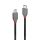 2m USB 2.0  Typ C an Micro-B Kabel, Anthra Line