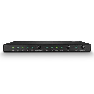 4 Port HDMI 18G Switch mit Audio (Lindy 38249)