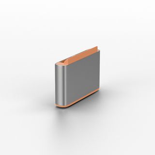 USB Typ C Port Schloss, orange, 10 Stck (Lindy 40440)