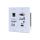 UHD+ 2×1 HDMI/VGA to HDBaseT Scaler (PD) with Event Automation (US 2-Gang Wallplate) - Cypress CH-2538STXWPUD